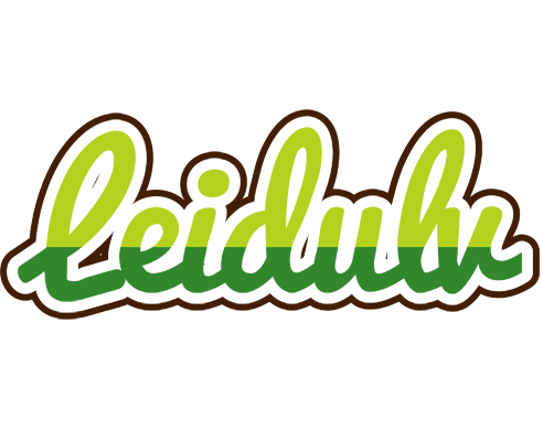 Leidulv golfing logo