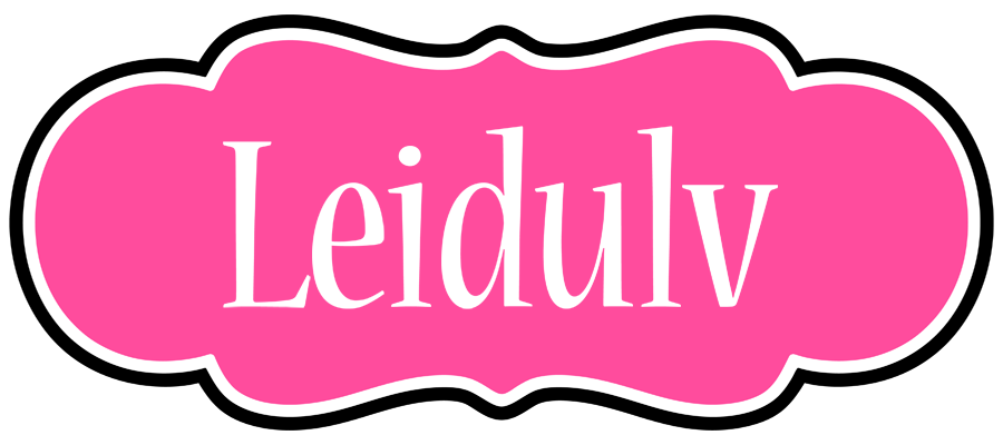 Leidulv invitation logo