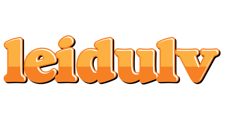 Leidulv orange logo