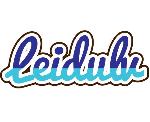 Leidulv raining logo