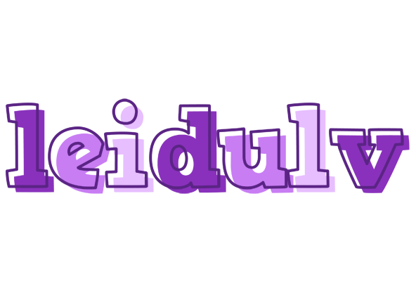 Leidulv sensual logo