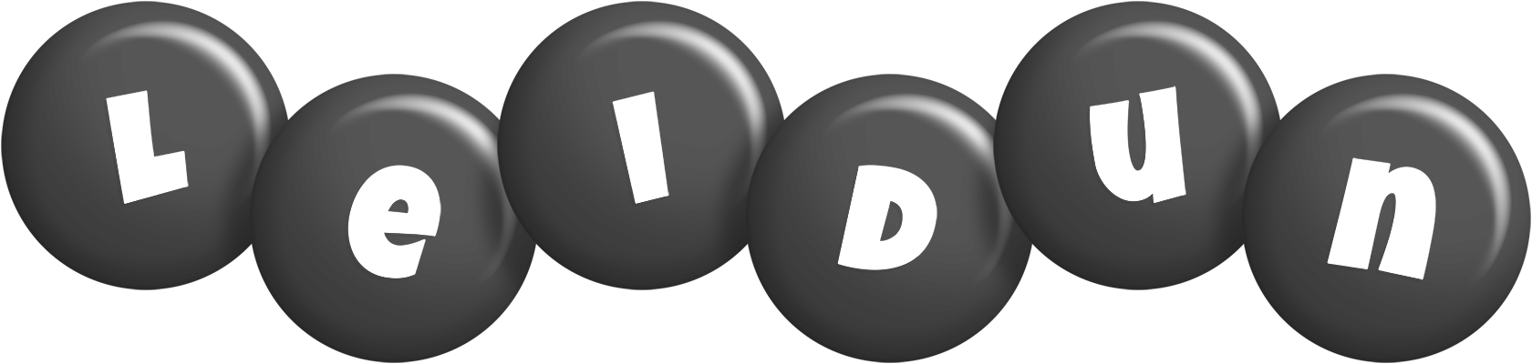 Leidun candy-black logo