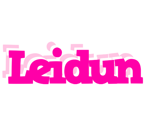 Leidun dancing logo