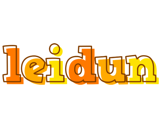 Leidun desert logo