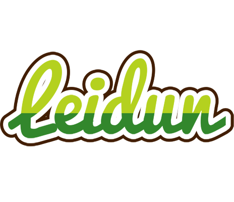 Leidun golfing logo