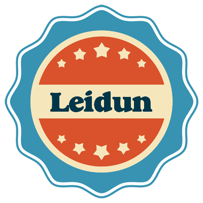 Leidun labels logo