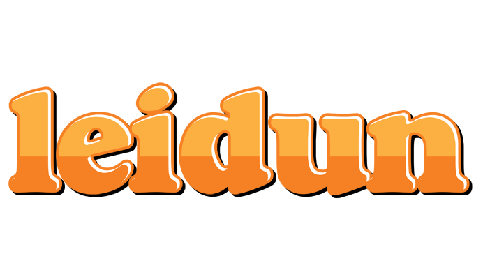 Leidun orange logo