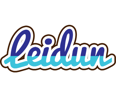 Leidun raining logo