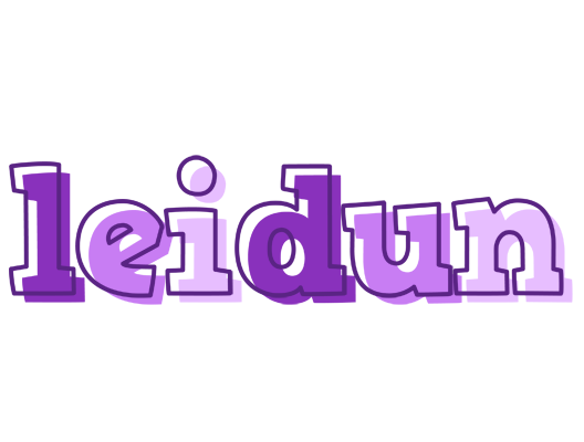 Leidun sensual logo