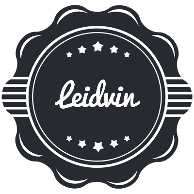 Leidvin badge logo