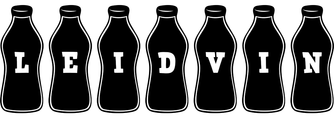 Leidvin bottle logo