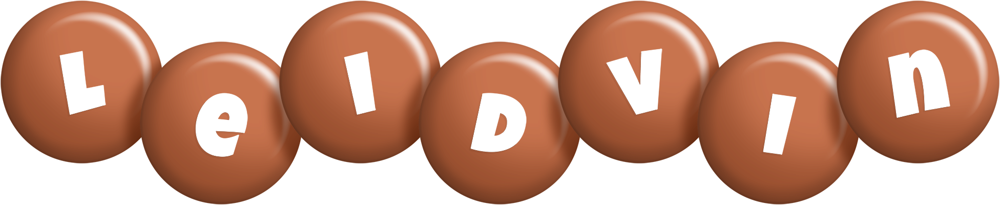 Leidvin candy-brown logo