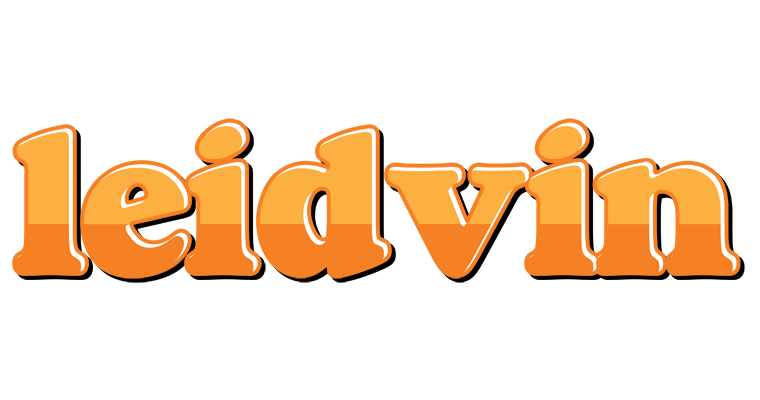 Leidvin orange logo