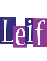 Leif autumn logo