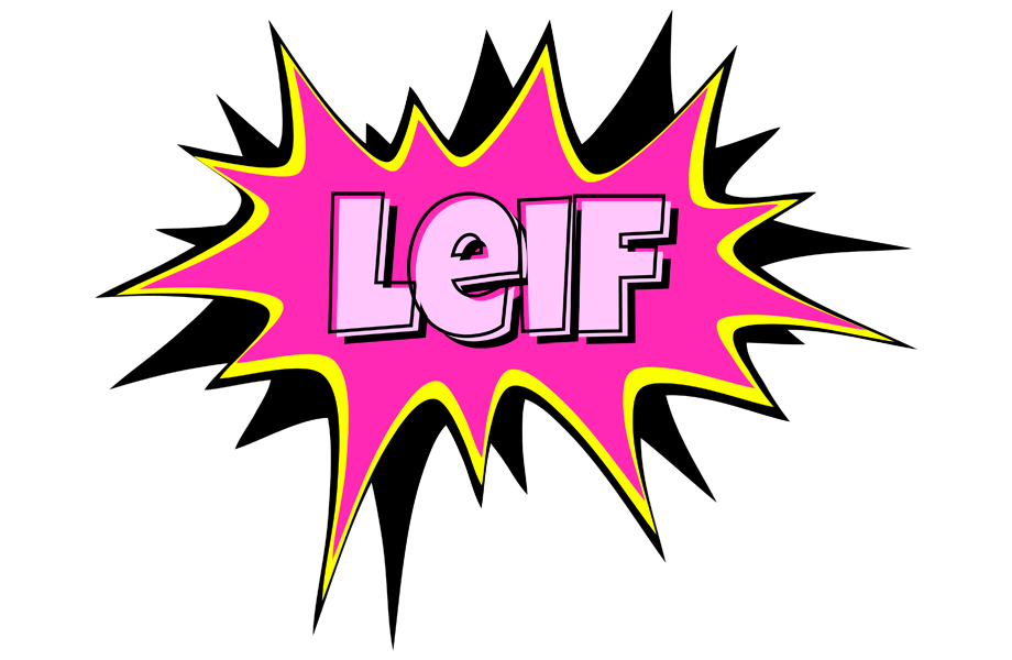 Leif badabing logo