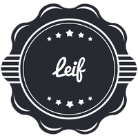 Leif badge logo