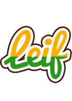 Leif banana logo