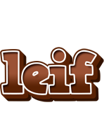 Leif brownie logo