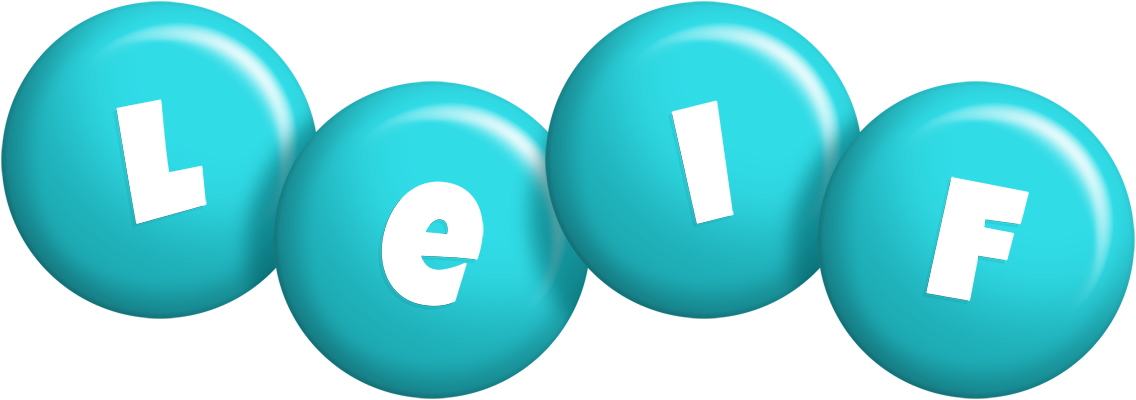 Leif candy-azur logo