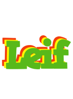 Leif crocodile logo