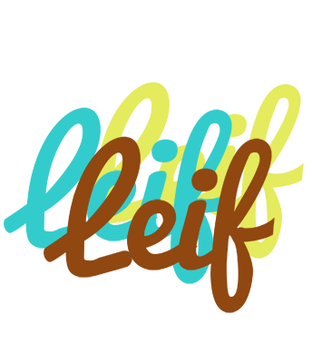 Leif cupcake logo