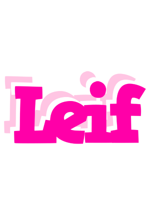 Leif dancing logo