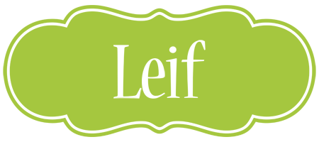 Leif family logo