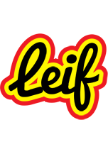 Leif flaming logo