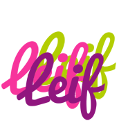 Leif flowers logo