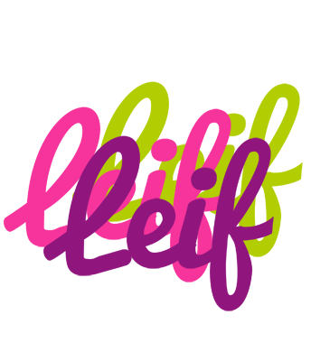 Leif flowers logo