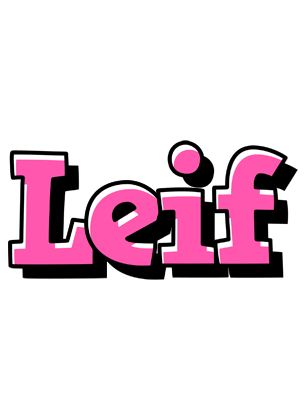 Leif girlish logo