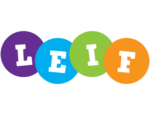 Leif happy logo