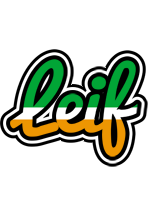 Leif ireland logo