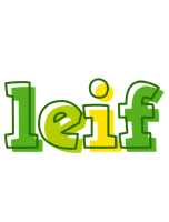 Leif juice logo