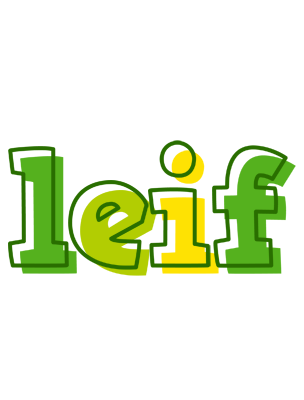 Leif juice logo