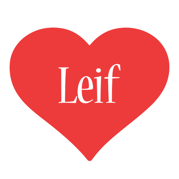 Leif love logo