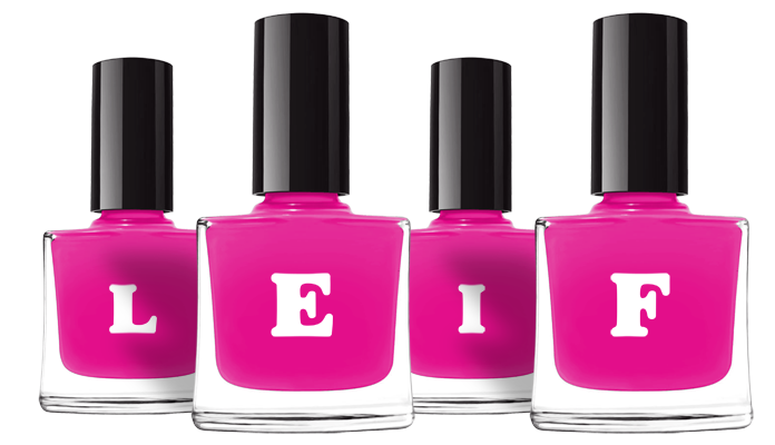Leif nails logo