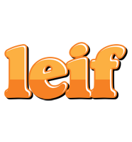 Leif orange logo