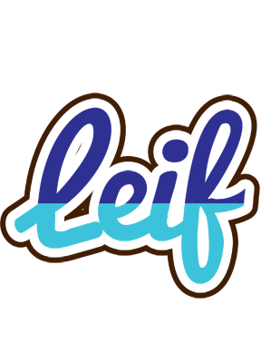 Leif raining logo