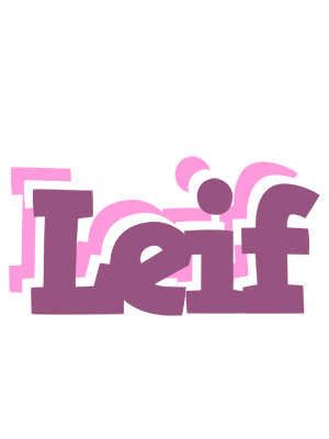 Leif relaxing logo