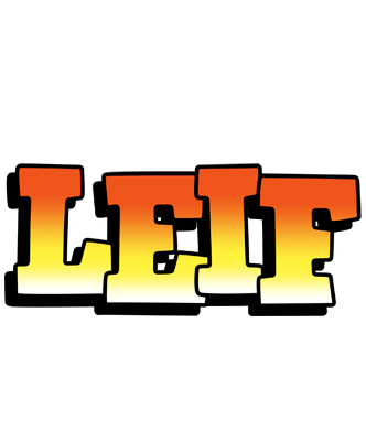 Leif sunset logo