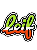 Leif superfun logo