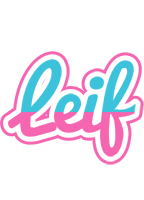 Leif woman logo