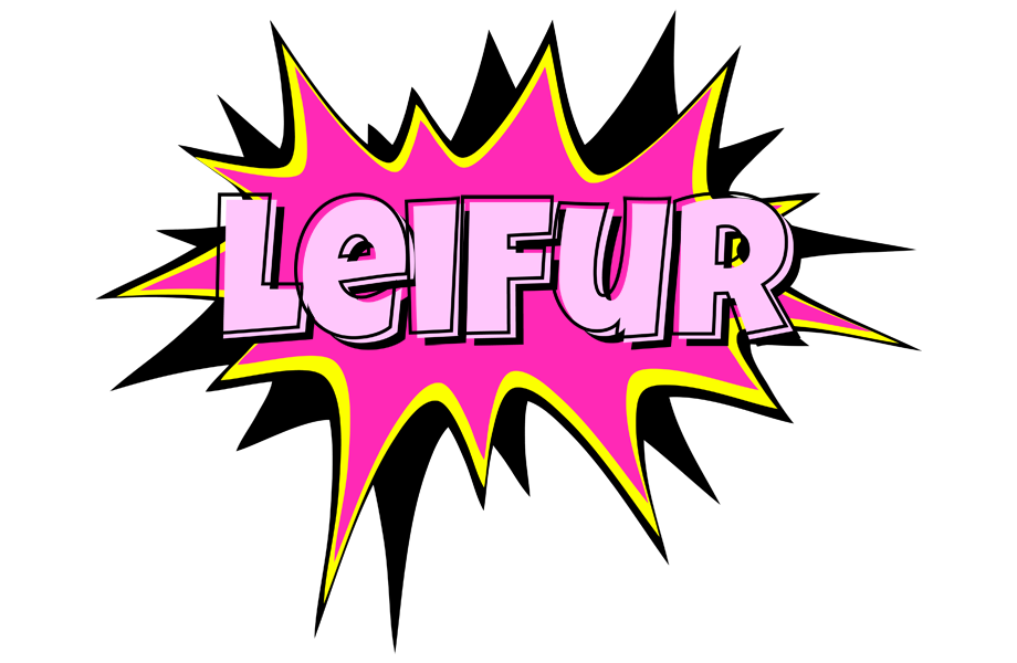 Leifur badabing logo