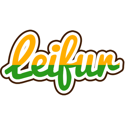 Leifur banana logo