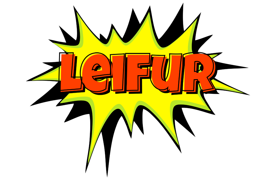 Leifur bigfoot logo