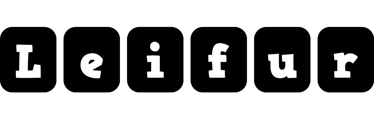 Leifur box logo