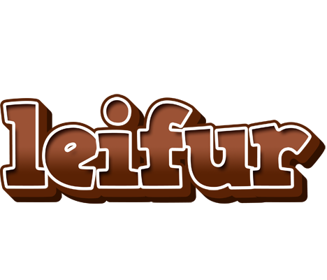 Leifur brownie logo