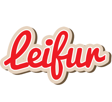 Leifur chocolate logo