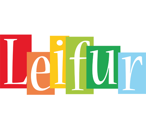 Leifur colors logo